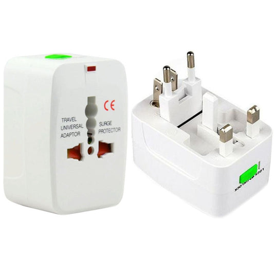 Plug Adapter, Universal EU US UK AU Travel AC Power Adaptor Plug, Plug Adapter