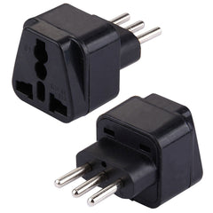 Steckeradapter, Reisenetzteil mit italienischem Stecker, italienischer Stecker, italienischer Stecker (weiß)