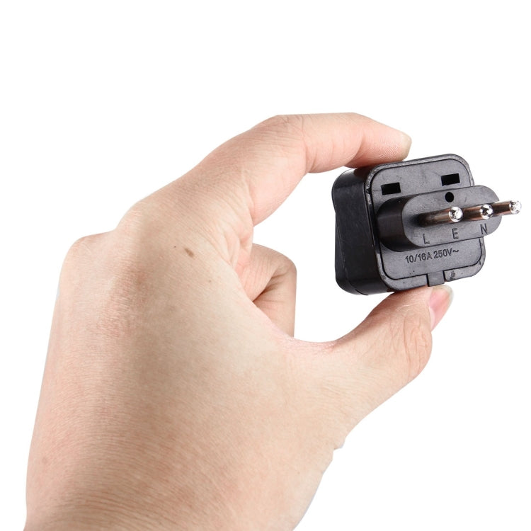 Steckeradapter, Reisenetzteil mit italienischem Stecker, italienischer Stecker, italienischer Stecker (weiß)