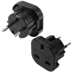 High Quality UK Plug to EU Plug AC Wall Universal Travel Power Socket Plug Adaptor