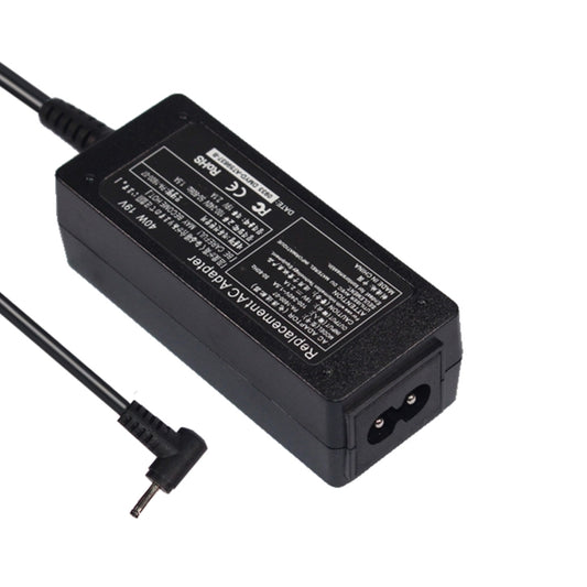 19V 2.1A 40W 2.5x0.7mm Power Supply Adapter Charger for Asus N17908 / V85 / R33030 / EXA0901 / XH Laptop, 19V 2.1A 40W 2.5x0.7mm