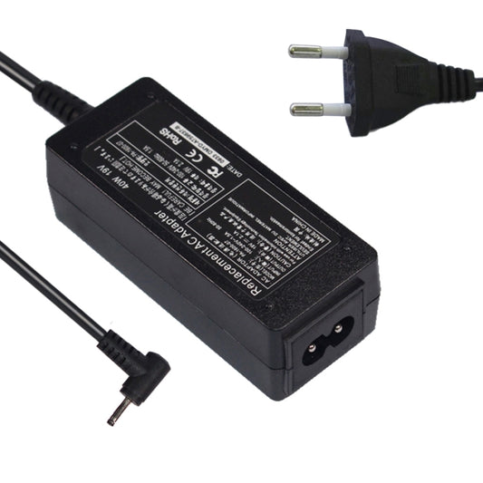 19V 2.1A 40W 2.5x0.7mm Power Supply Adapter Charger for Asus N17908 / V85 / R33030 / EXA0901 / XH Laptop, 19V 2.1A 40W 2.5x0.7mm