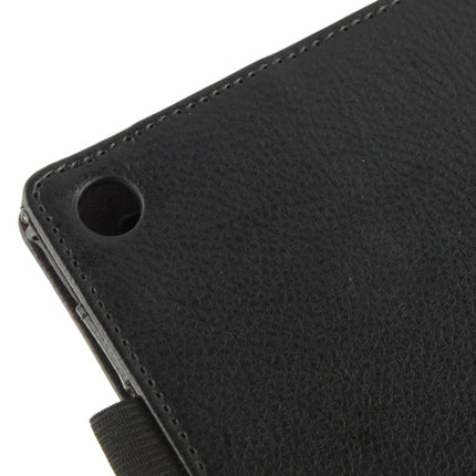 Litchi Texture Leather Case with Holder for Sony Xperia Tablet Z2 10.1