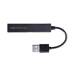 High Speed 4-Port USB 2.0 HUB, USB Splitter(Black)