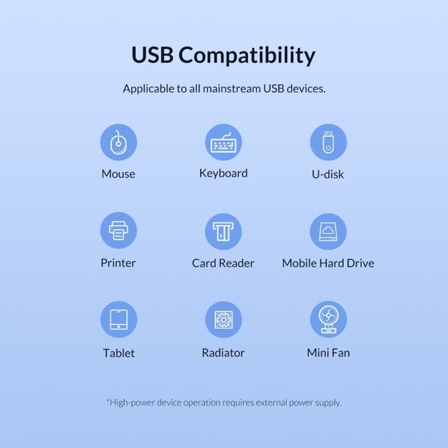 4 Ports USB 3.0 HUB, Super Speed 5Gbps, Plug and Play, Support 1TB , 4 Ports (Black), 4 Ports (White)