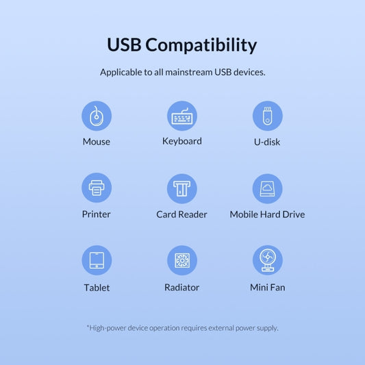 4 Ports USB 3.0 HUB, Super Speed 5Gbps, Plug and Play, Support 1TB , 4 Ports (Black), 4 Ports (White)