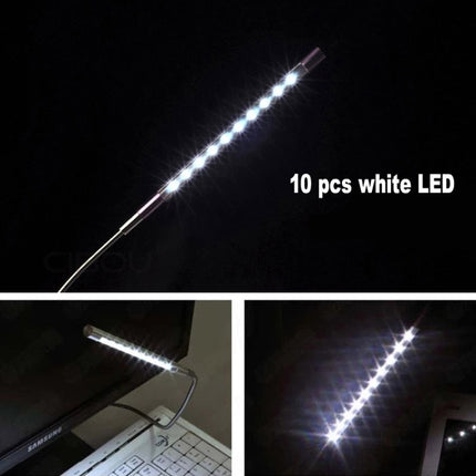 10-LED Portable Ultra Bright USB LED Light