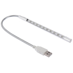 10-LED Portable Ultra Bright USB LED Light