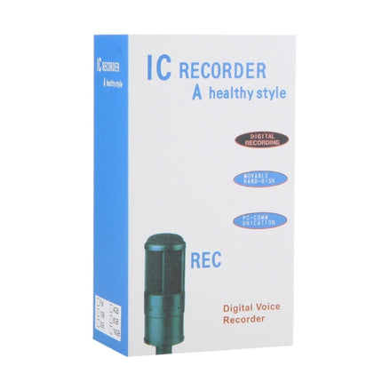 4GB Digital Voice Recorder Dictaphone MP3 Player, Support Telephone Recording, VOX Function(Black)