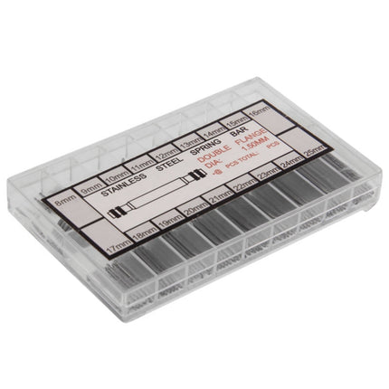 8-25mm Stainless Steel Ears Kit Watch Repair Tool Watch Band Spring Bars, 8-25mm