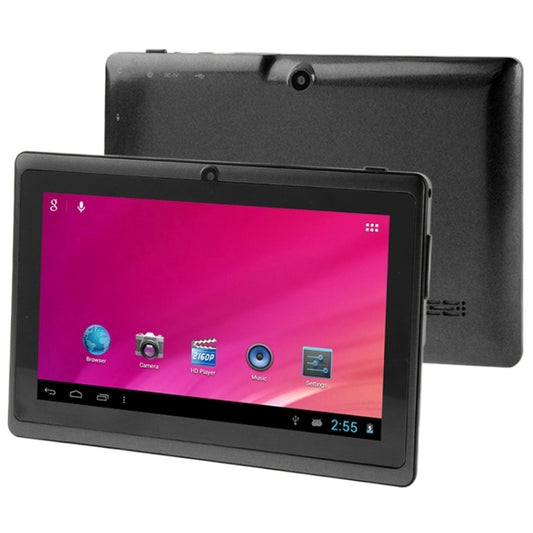 Android 4.0, Allwinner A33 Quad Core 1.5GHz, WiFi, Bluetooth, OTG, G-sensor