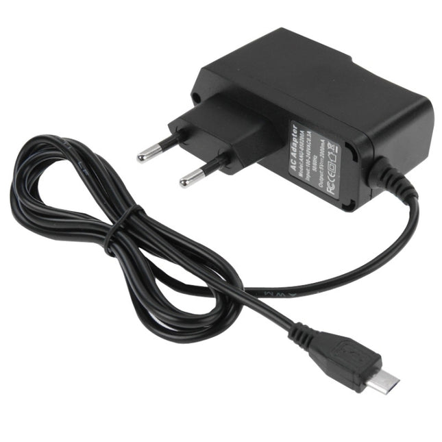 Micro USB Charger for Tablet PC / Mobile Phone, Output: DC 5V / 2A ,EU Plug, 5V 2A Micro USB EU Plug