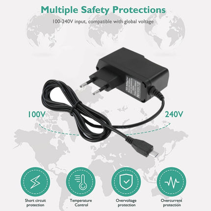 Micro USB Charger for Tablet PC / Mobile Phone, Output: DC 5V / 2A ,EU Plug, 5V 2A Micro USB EU Plug