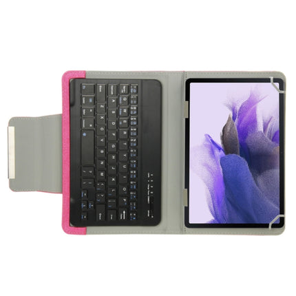 Universal Leather Tablet Case with Separable Bluetooth Keyboard and Holder for 10.1 inch Tablet PC