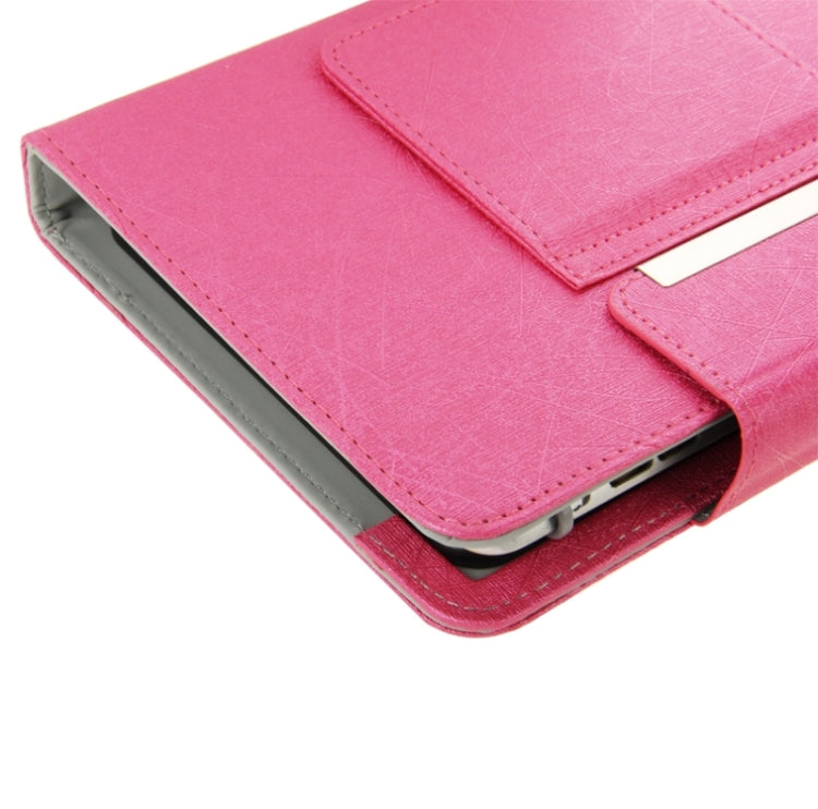 Universal Leather Tablet Case with Separable Bluetooth Keyboard and Holder for 10.1 inch Tablet PC