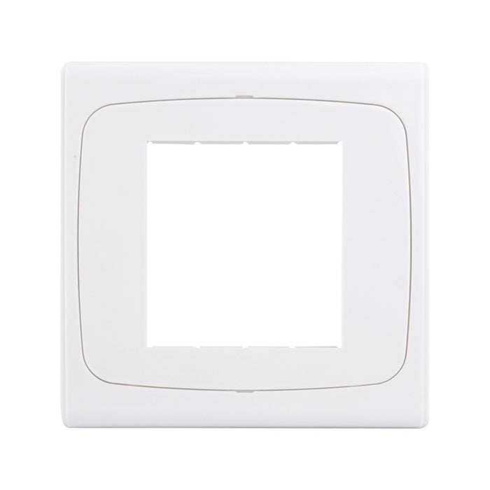 Wall Plate with Screw for Blank Inserts  - 3 Hole, Use around the world