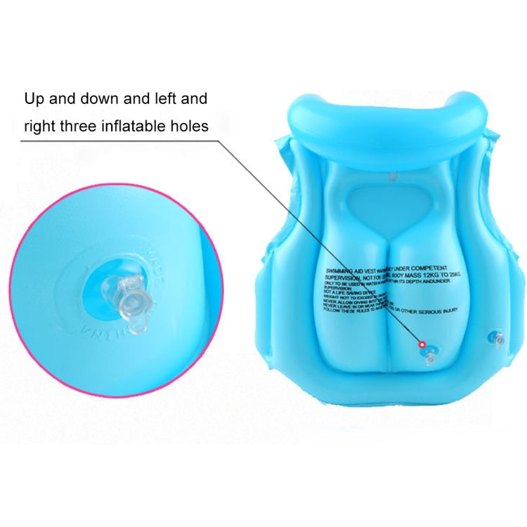 2 PCS A Code Children Float Inflatable Life Jacket Swimsuit, Size: Large, Random Color Delivery, Size: L
