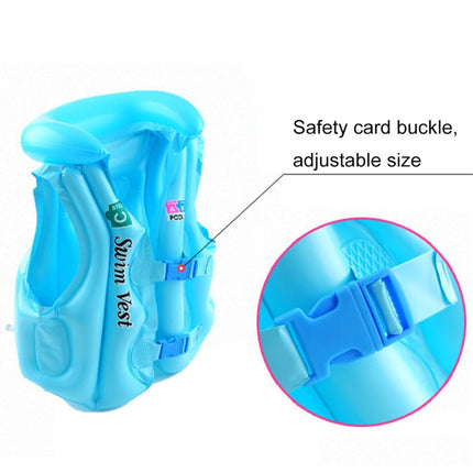 2 PCS A Code Children Float Inflatable Life Jacket Swimsuit, Size: Large, Random Color Delivery, Size: L