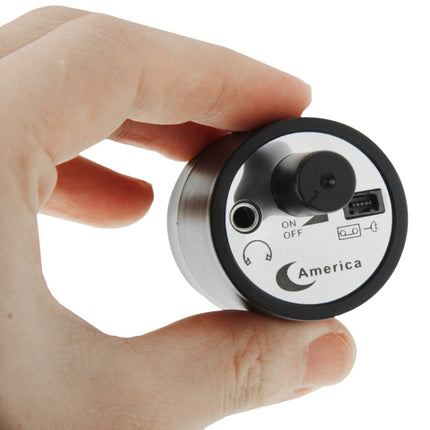 Dispositivo de escucha de audio potente con amplificador de oído plegable, dispositivo de vigilancia para escuchas telefónicas en la pared y en la puerta con auriculares