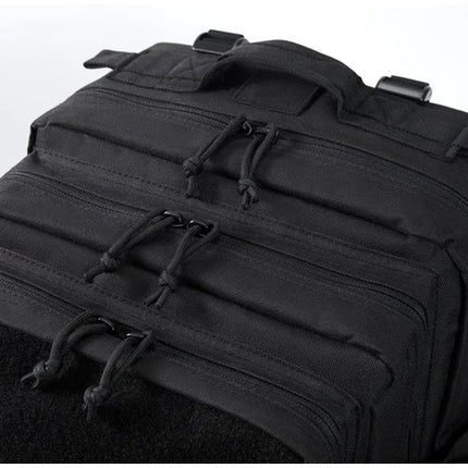 QT&QY 50L Tactical Backpack survival Bag Hunting MOLLE Backpack GYM For Men EDC Outdoor Hiking Rucksack Witch Bottle Holder