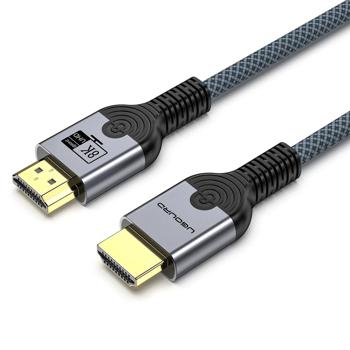 HDMI2.1 Cable Copper Wire Core Cable 8K@60Hz HDR 4K@240/160/144/120/60Hz UHD Ultra High Definition Video Cable 5m for Laptop TV