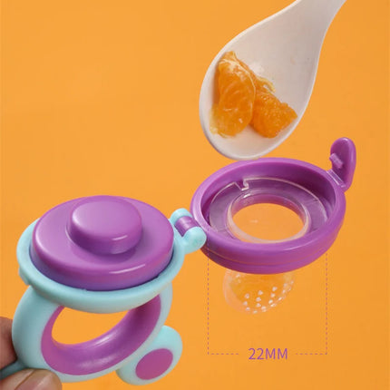 Baby Teether Nipple Fruit Food Feeder For New BornSilicona Teethers Fresh Food Nibbler Pacifier Clip Baby Accessories BPA Free