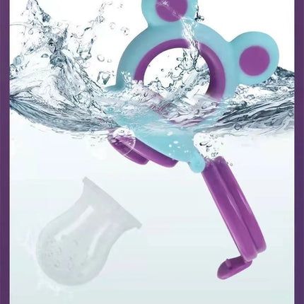 Baby Teether Nipple Fruit Food Feeder For New BornSilicona Teethers Fresh Food Nibbler Pacifier Clip Baby Accessories BPA Free