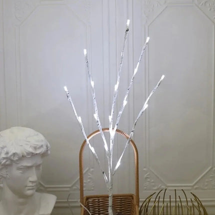 1 PC White Birch Branch Light LED Festive Lights Battery Operated For Christmas Party Wedding Decoration Twig Outdoor Lights