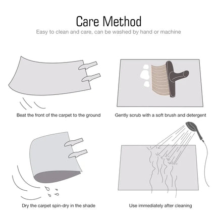 Gray Carpet for Living Room Plush Rug Bed Room Floor Fluffy Mats Anti-slip Home Decor Rugs Soft Velvet Carpets Kids Room Blanket