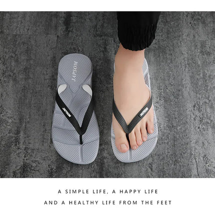 Fashion Blue Massage Slippers Men Flip Flops Sale Big Size 48 Casual Slides Men Non Slip Beach Slippers For Men chanclas hombre