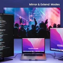 USB C to HDMI Cable 6.6ft 4K@60hz Braided Type-C to HDMI Cable Ultra High Speed Adapter Cable for MacBook Pixel iPad Dell