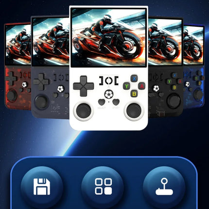 Open Source R36 PRO Retro Handheld Video Game Console Linux System 3.5 Inch IPS Screen Portable Pocket Video Player 128GB Games