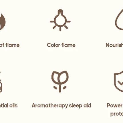 KINSCOTER RGB Flame Aroma Diffuser Air Humidifier Ultrasonic Cool Mist Maker Fogger LED Essential Oil Fire LED Lamp Difusor Gift