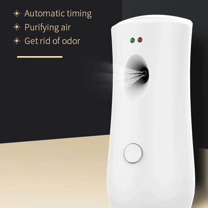 Aerosol Dispenser Air Freshener Fragrance Aerosol Spray Dispenser Car Household Wall-mounted Automatic Adjustable Aroma Diffuser