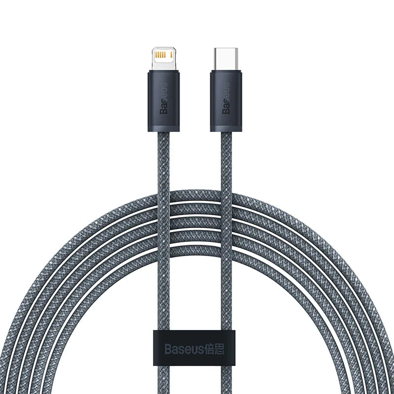 Baseus USB C Cable For IPhone 14 13 12 11 pro Max Xs Plus 20W Fast Charging Cable Type C Date Wire For ipad Macbook