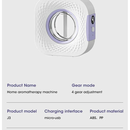 Mini Aroma Diffuser USB Plant Essential Oil Diffuser Home Car Aromatherapy Machine Toilet Office Air Purification Nebulizer