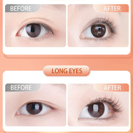 CALIYI Large Small Eyelash Curlers with Silicone Strips To Extend Curling Eyelashes and Make-up Tools For Big Eyes For Makeup