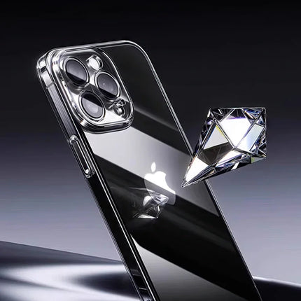 Joyroom Case For iPhone 16 15 14 13 Pro Max Anti-drop Transparent Cover For iPhone 16 Pro Max Soft TPU Case With Len Protection