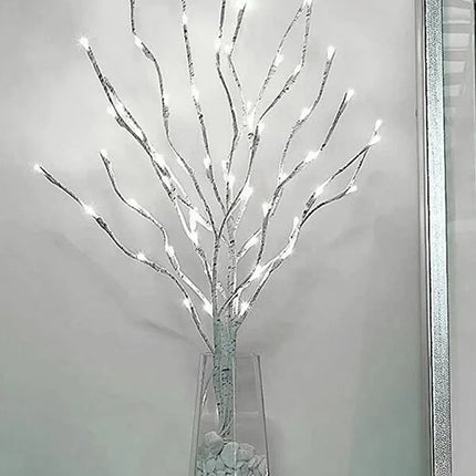 1 PC White Birch Branch Light LED Festive Lights Battery Operated For Christmas Party Wedding Decoration Twig Outdoor Lights