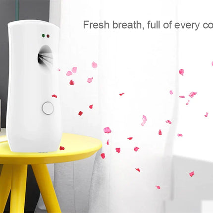 Aerosol Dispenser Air Freshener Fragrance Aerosol Spray Dispenser Car Household Wall-mounted Automatic Adjustable Aroma Diffuser