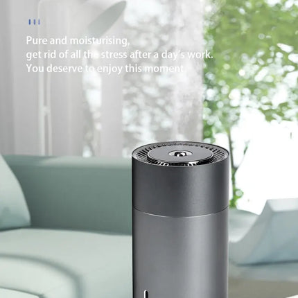 LED Light Aromatherapy Machine Humidifier Diffuser for Car Small Air Humidification Home and Bedroom Big Spray 260ml