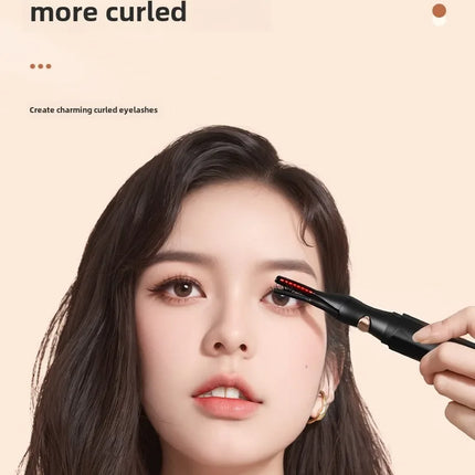 Electric Heated Eyelash Curler Long Lasting Hold Eyelash Curling Device False Eyelashes Clip Comb Women Makeup Beauty Tools