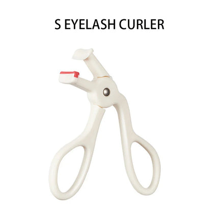 CALIYI Large Small Eyelash Curlers with Silicone Strips To Extend Curling Eyelashes and Make-up Tools For Big Eyes For Makeup