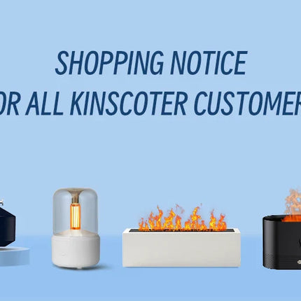 KINSCOTER RGB Flame Aroma Diffuser Air Humidifier Ultrasonic Cool Mist Maker Fogger LED Essential Oil Fire LED Lamp Difusor Gift