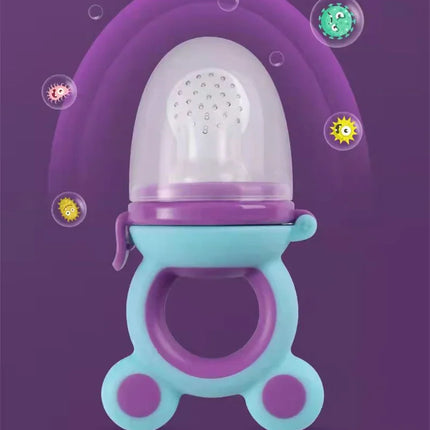 Baby Teether Nipple Fruit Food Feeder For New BornSilicona Teethers Fresh Food Nibbler Pacifier Clip Baby Accessories BPA Free