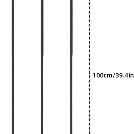 UBRAVOO Baby Gate for Doors and Stairs, Height 100 cm, Safety Pet Gate,  Automatic Closure, Triple Locking
