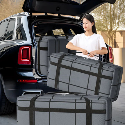 Multifunctional travel camping storage bag Thickened duffel bag Moving bag Foldable waterproof storage bag suitcase