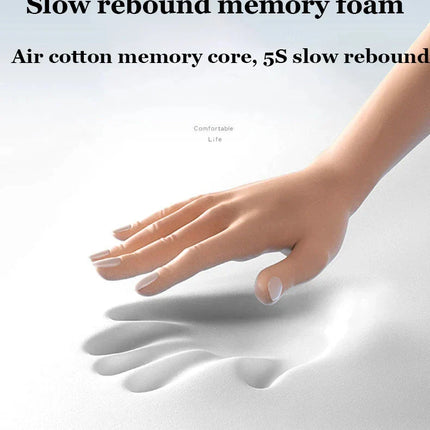 Multifunction U-Shaped Sponge Core Neck Pillow Slow Rebound Soft Travel Pillow For Sleeping Cervical Health Massage Nap Pillows