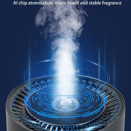 LED Light Aromatherapy Machine Humidifier Diffuser for Car Small Air Humidification Home and Bedroom Big Spray 260ml