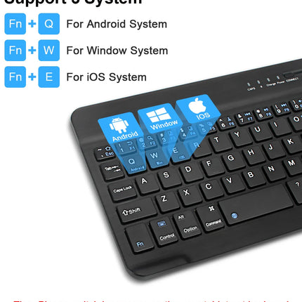 EMTRA Backlit Backlight Bluetooth Keyboard Mouse For IOS Android Windows For iPad Portuguese keyboard Spanish keyboard and Mouse